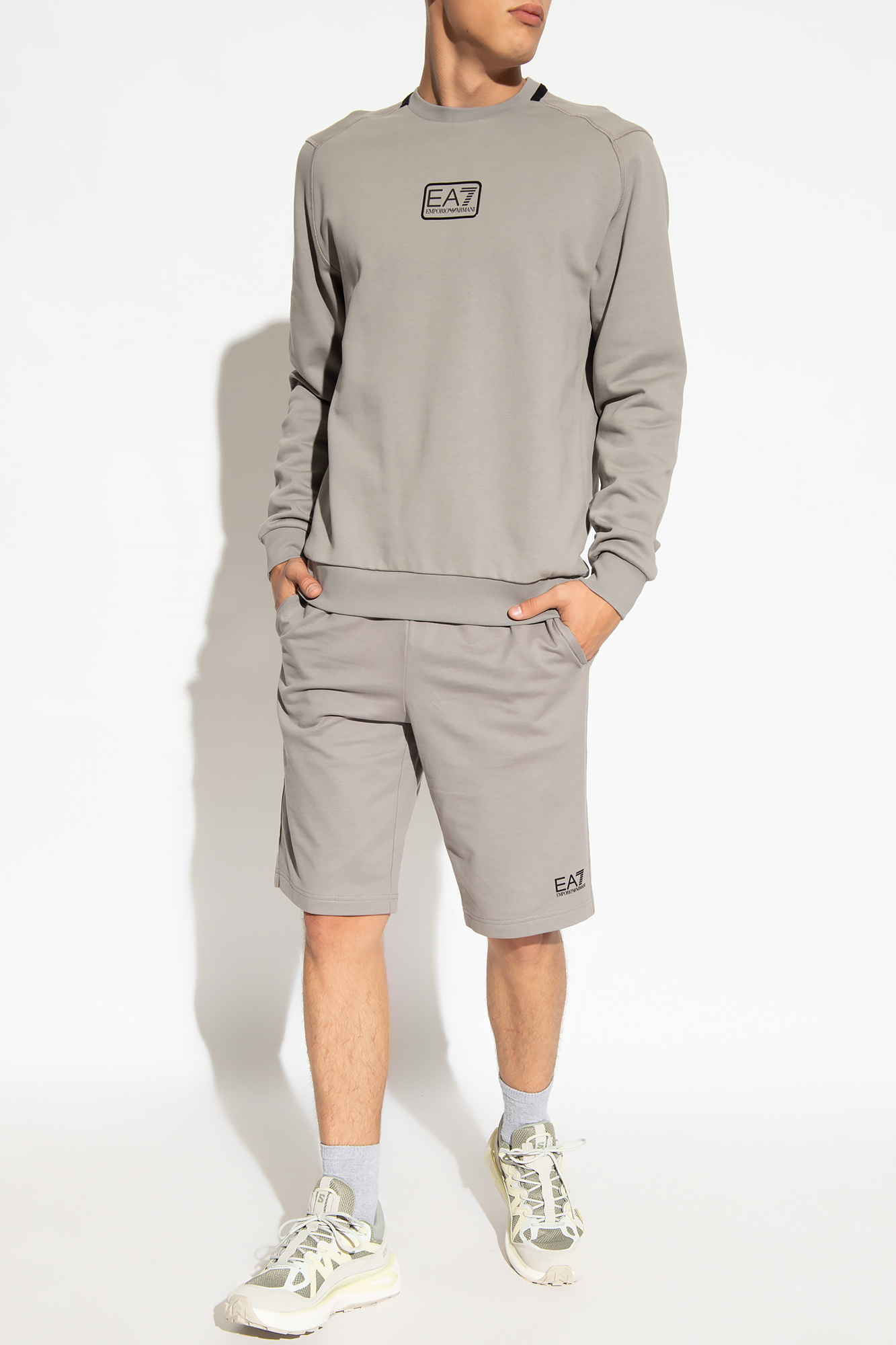 Armani jumper 2024 grey